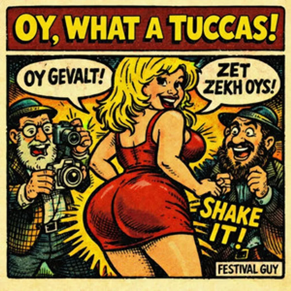 Cover artwork for Oy, What A Tuccas by Festival Guy